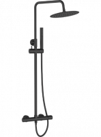 Душевая система Laveo Pretto PLP_70OB черный