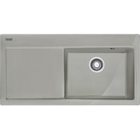 Мойка керамика Fraceram MTK 611-100 серый матовый левая Franke (124.0380.245)