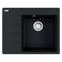 Мойка с сифоном гранит CNG 611-62 TL оникс, правая (в/у) Franke (114.0630.463)