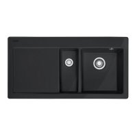 Мойка кухонная Franke Mythos MTK 651-100 (оникс, чаша справа)