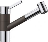 Смеситель BLANCO TIVO-S хром/кофе