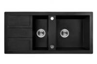 Мойка кухонная Laveo Barbados SBB_731T прямоугольная черный