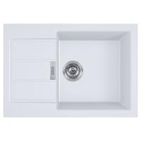 Мойка с сифоном тектонайт S2D Slim 611-62 белый Franke (143.0631.681)