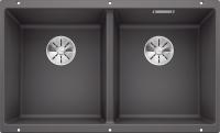 Мойка из силгр. Blanco SUBLINE 350/350-U темная скала