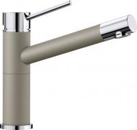 Смеситель BLANCO ALTA Compact хром/серый беж