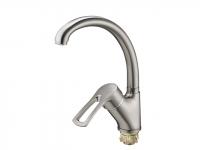 Смеситель для кухни (Lt) D40, сатин 9G4-A181KH G.lauf (Смеситель латунный)