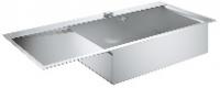 Grohe K1000 Мойка из нержавеющей стали с корзинчатым вентилем
