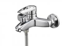 Смеситель для ванны (Lt) с монолит. изливом, D35 встр. пер. LWF3-A113 G.lauf (Смеситель латунный)