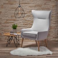 Кресло HALMAR FAVARO 2 светло-серый