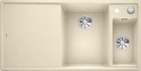 Мойка из силгр. Blanco AXIA III 6 S-F жасмин (чаша справа), доска стекло