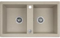 Мойка кухонная Laveo Barbados SBB_420T прямоугольная бежевый