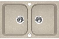 Мойка кухонная Laveo Celia SBC_420T прямоугольная бежевый