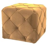 Пуф SIGNAL AVIVA K VELVET Bluvel 68, карри/венге New