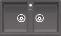 Мойка из силгр. Blanco ZIA 9 темная скала