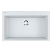 Мойка с сифоном гранит CNG 610-73 белый (в/у) Franke (114.0630.412)