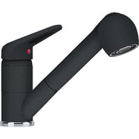 Смеситель для кухни FRANKE Novara Plus оникс / выдвижной излив