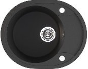 Мойка кухонная Laveo Dafne SBD_783T овальная черный