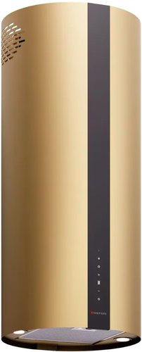 Кухонная вытяжка Meferi TUBE40GOLD Isla Comfort Plus