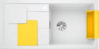 Мойка из силгр. Blanco SITY XL 6 S белый, лимон
