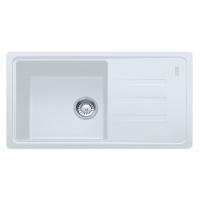 Мойка с сифоном гранит BSG 611-78 белый оборотная Franke (114.0375.033)