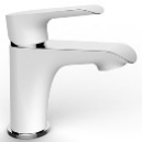 Смеситель для раковины Laveo Alea BLE_622D белый