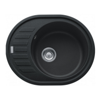 Мойка кухонная Franke Ronda ROG 611C (оникс)