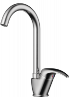 Смеситель OMOIKIRI Umi-BN латунь/нержавеющая сталь