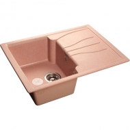 Мойка кухонная GranFest GF-S680L (розовый)