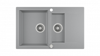 Мойка из тегр. Teka CLIVO 60 B-TQ алюминий