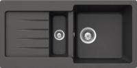 Мойка из тегр. Teka KEA 60 B-TG карбон без клапана-автомата