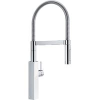 Смеситель для кухни FRANKE Crystal белый хром/эмаль