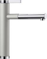 Смеситель BLANCO LINEE-S жемчужный/хром