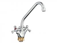 Смеситель для кухни (Lt), кер. (1/2) QSL4-A827 G.lauf (Смеситель латунный)