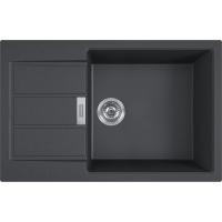 Мойка с сифоном тектонайт S2D 611-78 XL черный Franke (143.0621.335)