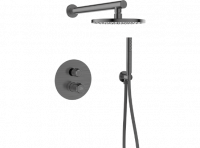 Душевая система Laveo Pretto BAO_901P скрытого монтажа графит