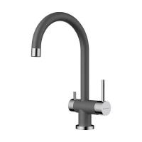 Смеситель OMOIKIRI Yamada-PL латунь/гранит/платина