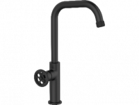 Смеситель для кухонной мойки Laveo Muro BAU_765D черный