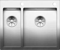 Мойка из нерж. стали Blanco CLARON 340/180-IF/А зеркальная полировка с клапаном-автоматом