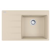 Мойка с сифоном гранит CNG 611-78 TL бежевый, правая (в/у) Franke (114.0630.475)