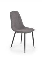 Стул барный SIGNAL AUGUST C H-1 VELVET серый/хром New