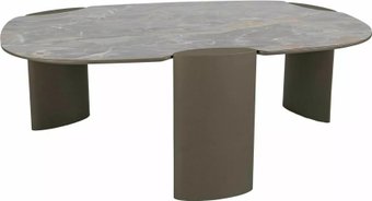 Журнальный столик Signal Adoro A Ceramic (серый Grigio/медный)