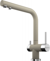 Смеситель OMOIKIRI Nagano-SA латунь/гранит/бежевый