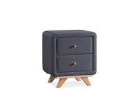 Тумбочка прикроватная SIGNAL MELISSA дуб/серый