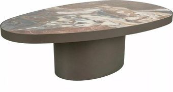 Журнальный столик Signal Gusto A Ceramic (коричневый Patagonia/медный)