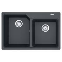 Мойка с сифоном гранит UBG 620-78 графит Franke (114.0574.899)