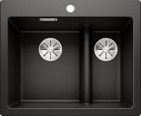 Мойка из силгр. Blanco PLEON 6 Split черный