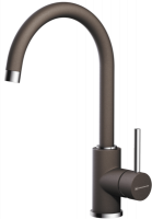 Смеситель OMOIKIRI Shinagawa-DC латунь/гранит/темный шоколад