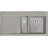 Мойка керамика Fraceram MTK 651-100 серый матовый правая Franke (124.0380.242)