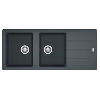 Мойка с сифоном гранит BFG 621 графит Franke (114.0367.653)