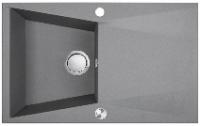 Мойка кухонная Laveo Grenada SBG_511T прямоугольная серый
